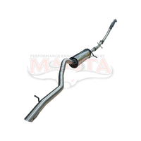 3in Turbo Back With Cat & With Muffler (Pajero Sport QE, QF, QG 15-24)