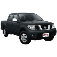 Single 3in Turbo Back without Cat Stainless Steel - Medium (Navara D40 07-15)