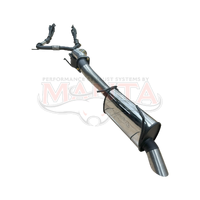 3in Full Exhaust System, Small Muffler Centre & Bi-Modal (Patrol Warrior Y62 V8 5.6L Wagon)