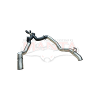 4in Dual DPF Back Without Muffler (Landcruiser VDJ79 V8 4.5L TD, Ute 16 On)