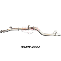 4in DPF Back without Muffler (Landcruiser VDJ76 4.5L V8 Wagon)
