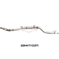 4in Turbo Back with Cat & Muffler (Landcruiser VDJ76 4.5L V8 Wagon (Without DPF))