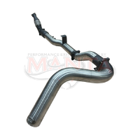 Turbo Back 4in Side Exit With Cat & Without Muffler (Landcruiser VDJ79 V8 4.5L, Single Cab 2016-25)