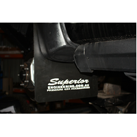 Superior Premium Mudflaps Suitable for Toyota LandCruiser 200 Series 2016-2021 Facelift Front (Pair) Flares:Kut