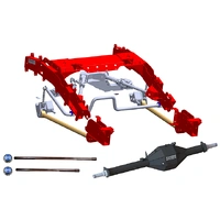Superior Bolt in Coil Conversion VSB14 Approved Base Kit with Track Corrected Chromoly Diamond Diff Housing Suitable For Toyota LandCruiser 79 Series 