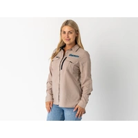 Superior Ladies Syzmik Fishing Shirt Sand (Each)