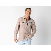 Mens Syzmik Fishing Shirt Sand Each