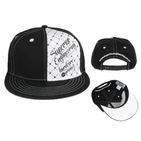 Flat Brim Cap Snap Back Each