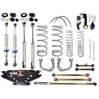 Superior Monotube IFP 2.0 4 Inch (100mm) Lift Kit Suitable For Toyota LandCruiser 300 Series (Kit) 0-60kg Acc 150kg Cons add Bumpstop ext Trans Guard: