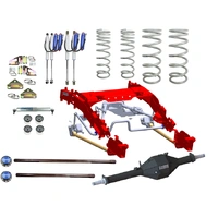 Superior Bolt In Coil Conversion VSB14 Approved 2 Inch (50mm) Lift Kit With Track Corrected Chromoly Diamond Diff Housing W/Remote Reservoir Shocks (F