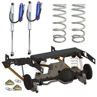 Superior Weld In Coil Conversion VSB14 Approved 2 Inch (50mm) Lift Kit with STD Diff Housing w/Remote Reservoir Shocks (Rear Only) Suitable For Toyota
