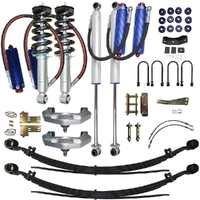 Superior Remote Reservoir 2.0 4 Inch (100mm) Lift Kit Suitable For Nissan Navara NP300 2015-20 (Leaf Rear) (Kit) 0-50kg Acc 200kg Cons Fr Res:N