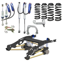 Superior Weld In Coil Conversion VSB14 Approved w/Remote Reservoir Shocks (Front and Rear) Suitable For Toyota Hilux 2015-07/25 Revo (N80)