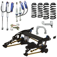 Superior Weld In Coil Conversion VSB14 Approved w/Remote Reservoir Shocks (Front and Rear) Suitable For Toyota Hilux 2005-15 Vigo (N70)