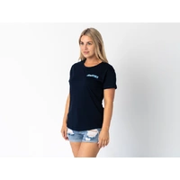 Ladies T-shirt Navy Each
