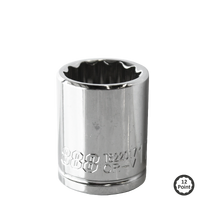 3/8" Drive Socket - 12pt SAE - 888 Series - Individual