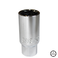 3/8" Drive Spark Plug Socket - 6pt SAE - 888 Series - Individual, Size: 21mm