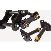 Greasable Shackles - Rear (Landcruiser 76/78/79 Series)