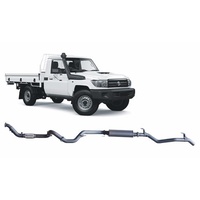 RXD Turbo Back Exhaust System (LandCruiser 79 Series Single Cab 07-16)
