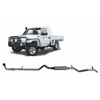 RXD Dump Pipe Back Exhaust System (LandCruiser 79 Series 90-07)