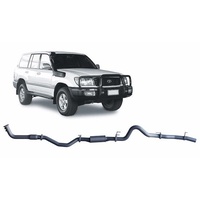 RXD Dump Pipe Back Exhaust System (LandCruiser 100 Series 98-08)