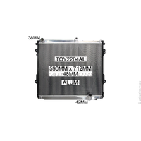 K-Sport Performance Radiator (Landcruiser 200 Series VDJ200R Diesel Manual)