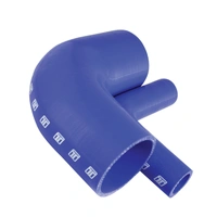 Silicone Hose 90 Degree Elbow - Blue, 1.50in/38mm