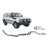 Extreme Duty 3in Engine Back w/Resonator (Landcruiser 80 Series) DTS Turbo