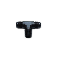 -10AN x 1/2in NPT Flare to Pipe Tee Adapter Fitting - Aluminum