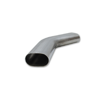 3in Oval Nominal Size T304 SS Mandrel Bend 6in X 6in Leg Lengths