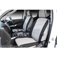 Premium Canvas Seat Covers Complete Set (Amarok 16-23)