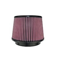 8-Layer Oiled Cotton Gauze Air Filter (6" Flange ID, 8.25" Base / 6.0" Media Height / 7.0" Top)