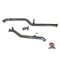 Legendex 409 Stainless Steel 3 Inch Exhaust Suitable For Toyota LandCruiser 76 Series 4.5lt V8 2017 on with Coil Conversion (Each)