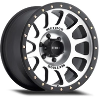 ZMR305 NV HD 17x8.5 5x150 0 Machined - Matte Black Lip