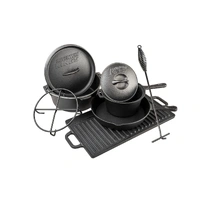 Cast Iron Cooking Set