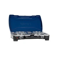 Double Burner Gas Stove - Twin Adjustable Burners