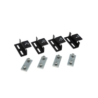 Black Solar Panel Mount Brackets 