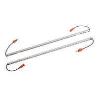 Orange LED 12v Camp Light Extension Twin Pack