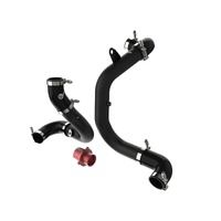 aFe 21+ Ford F-150 V6-3.5L (tt) BladeRunner 3in to 3.5in Aluminum Cold Charge Pipe Black