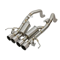 aFe 11-16 Scion TC L4-2.5L 304SS 2-1/4in to 2-1/2in Axle-Back Takeda Exhaust w/ Polished Tip
