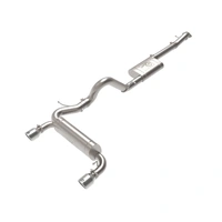 aFe 23-24 Toyota Sequoia V6 3.4L Vulcan Series 2-1/2in to 3in 304 SS Cat-Back Exhaust w/ Black Tip