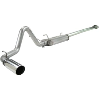 aFe POWER Rebel Series 2-1/2in 409 SS Cat Back Exhaust w/ Black Tips 16-17 Nissan Titan V8 5.6L
