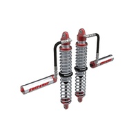 aFe 14-16 Polaris RZR 925/1000cc Sway-A-Way 2.5 Front Coilover Kit w/ Remote Reservoirs and Comp Adj