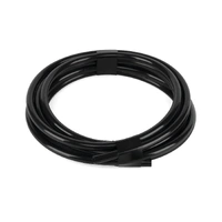 Airline - 1/4in Black Dot Synflex - 60ft