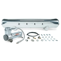 Performance 5 Gal Polished Tank & VIAIR 444C Comp - No Mgmt System Included