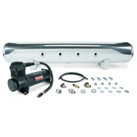 5 Gal. Polished Tank w/ Viair 444b Blk Compressor (Incl. Fittings & Mounting Hardware)
