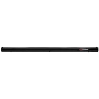 Aluminum Awning, Black Frame, 8.2FT x 8.2FT, Installed with LED Light Strip