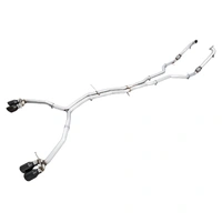Audi B9 S5 Coupe 3.0T Track Edition Exhaust - Diamond Black Tips (102mm)