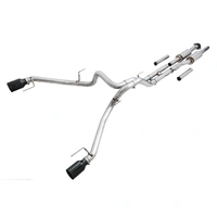 2017+ Ford Raptor 0 FG Performance Exhaust System - w/ Diamond Black Tips