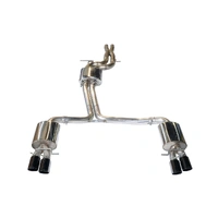 B8 / B8.5 S5 Cabrio Touring Edition Exhaust - Resonated - Diamond Black Tips